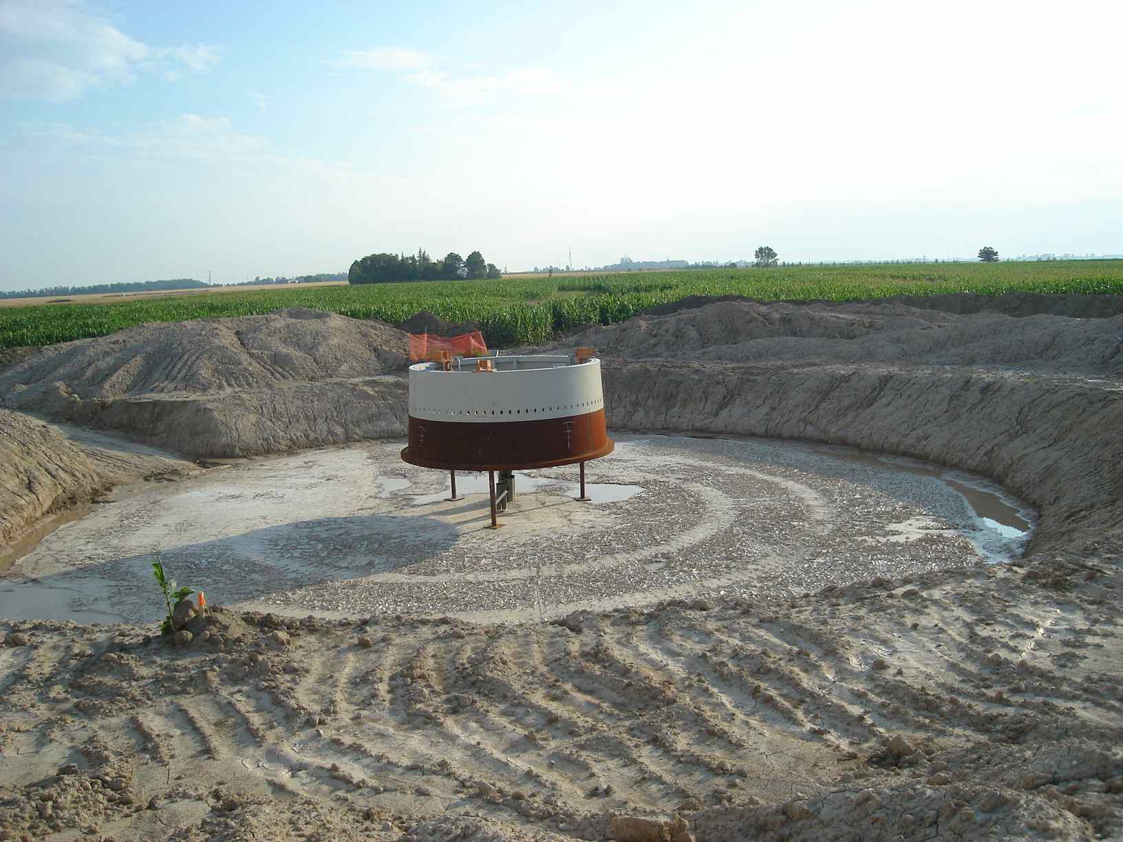 Setting the embedment ring